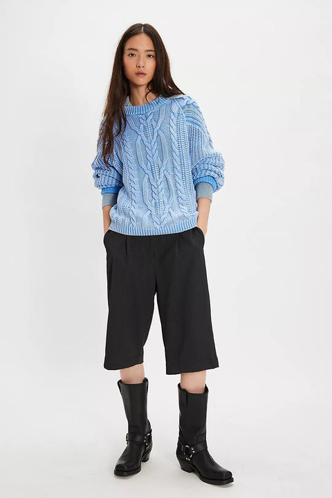 Free People Frankie Cable Knit Sweater - 2 Colors