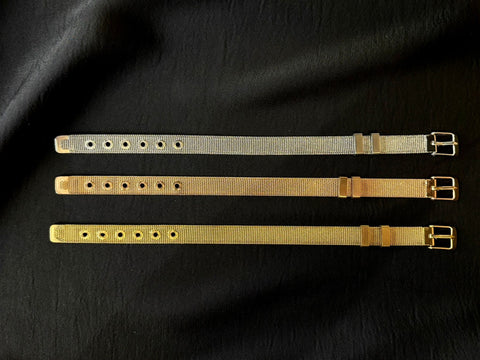 Ernest & Kelly Metal Mesh Bracelet- 3 Colours