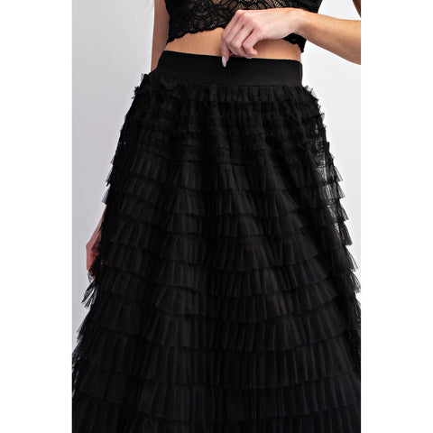 Modern Romance Tulle Maxi Skirt- 3 Colours