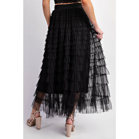 Modern Romance Tulle Maxi Skirt- 3 Colours