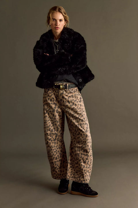 Free People Good Luck Printed Barrel