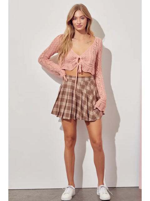 Kenna Mini Pleated Skirt- 2 Colours