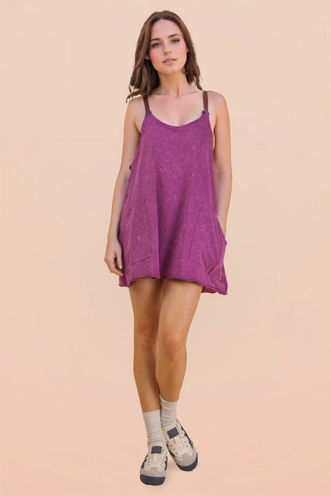 Sure Shot Mini Romper Dress - 4 Colours