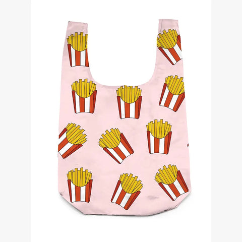 2-in-1 Bag Charm Reusable Shopping Bag- 12 Styles
