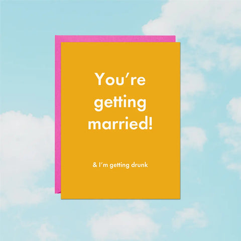 Married & Drunk | Wedding Card