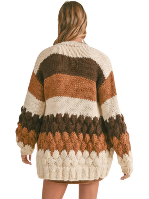 Sadie & Sage Dolly Delight Chunky Handmade Cardigan