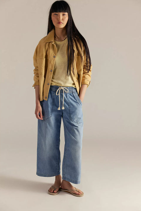 Free People Easy Peasy Pull On Jeans