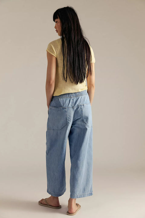 Free People Easy Peasy Pull On Jeans