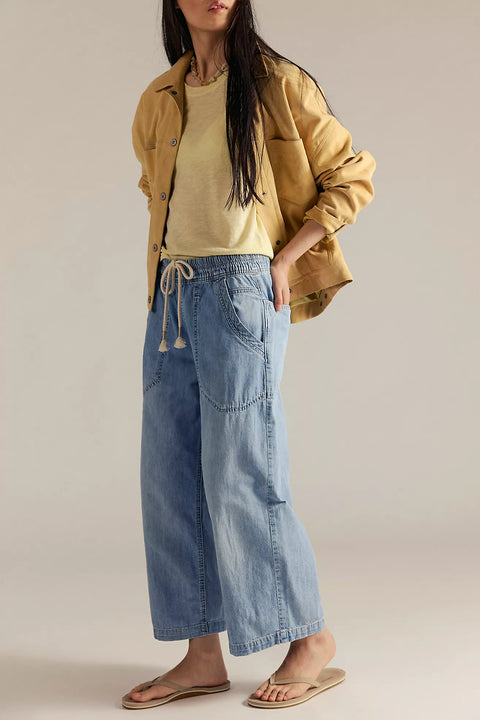 Free People Easy Peasy Pull On Jeans