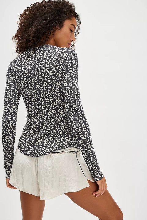 Free People Going Places Printed Cardi