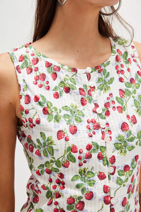 Free People Tilly Vest- Printed