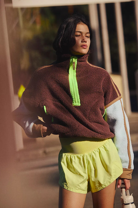 Free People Mountain High 1/2 Zip Fleece- 2 Colours