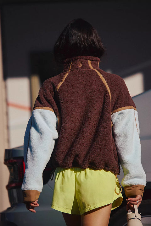 Free People Mountain High 1/2 Zip Fleece- 2 Colours