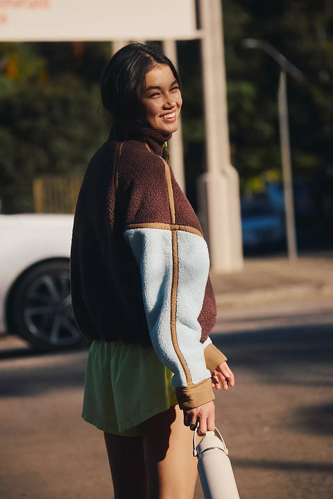 Free People Mountain High 1/2 Zip Fleece- 2 Colours