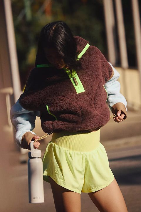 Free People Mountain High 1/2 Zip Fleece- 2 Colours