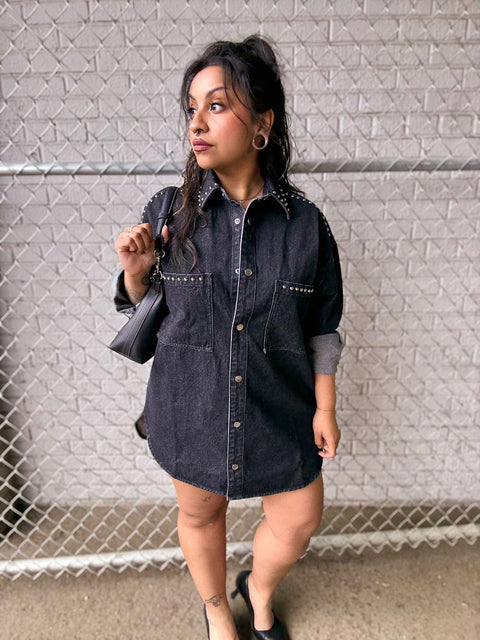 Brunette The Label Studded Shania