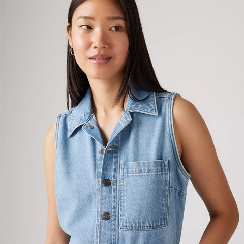 Levi’s Sleeveless Jumpsuit