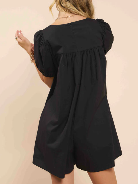 Shades On Babydoll Romper