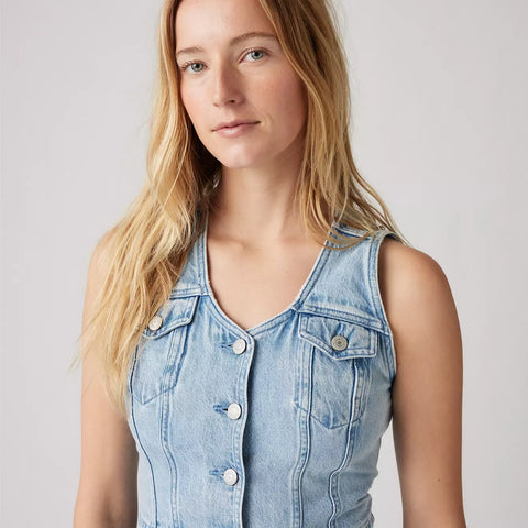 Levi's Bella Denim Corset Top