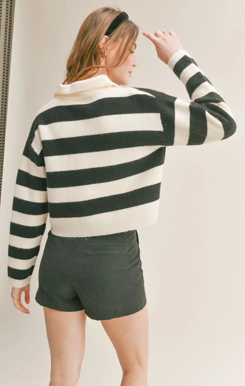 Sadie & Sage Lorelei Striped Sweater