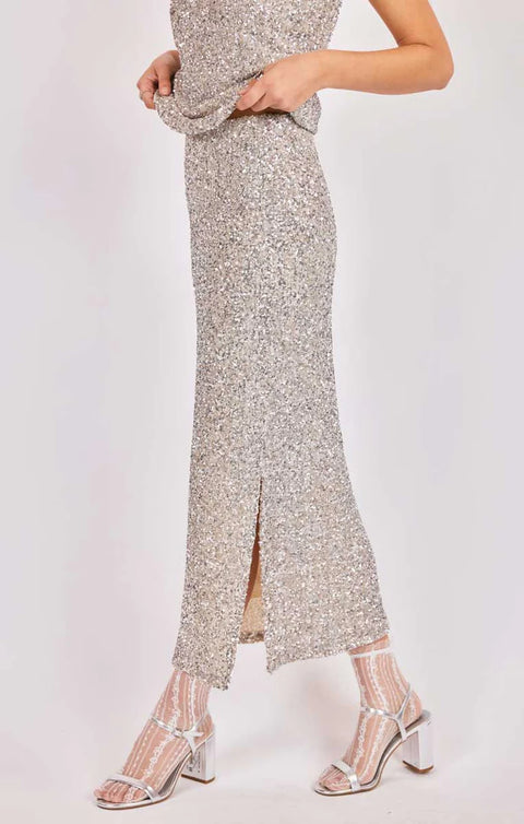 Sadie & Sage Savannah Sequin Maxi Skirt