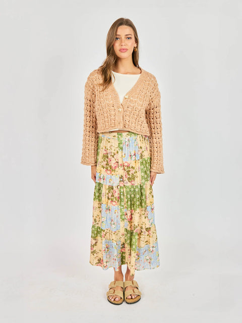 Sadie & Sage Krista Open Knit Cardigan