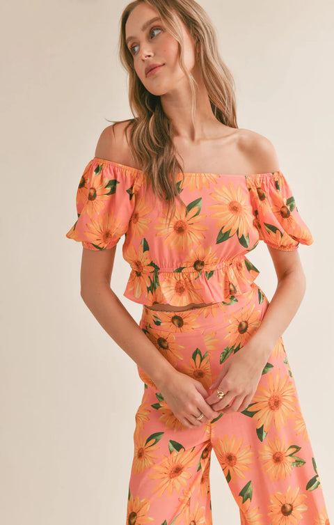 Vitamin D Puff Sleeve Top