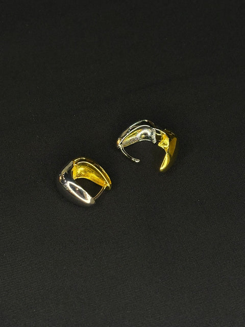 Ernest & Kelly Two Tone U-Hoops