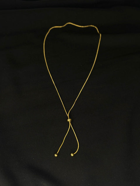 Ernest & Kelly Adjustable Bolo Necklace- 2 Colours