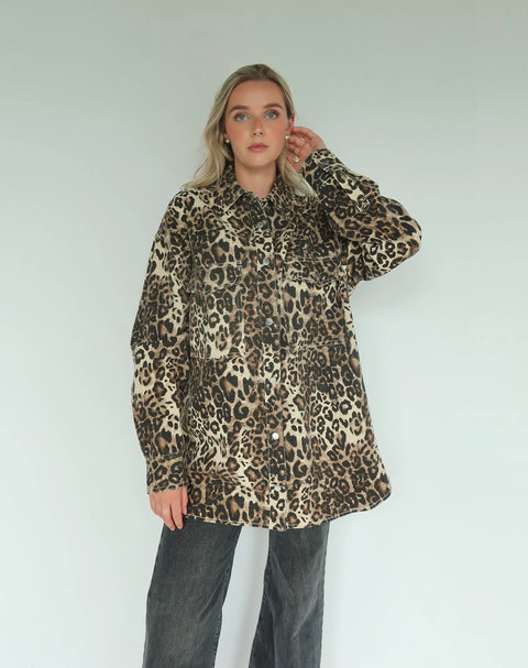 Brunette The Label Leopard Shania