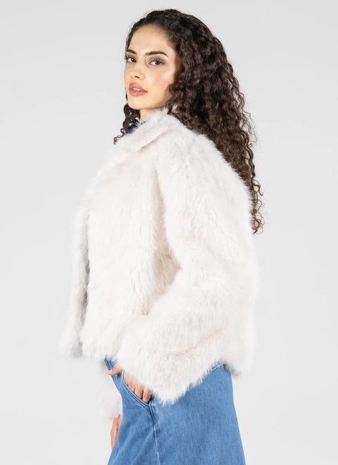 C’est Moi Quinn Faux Fur Cropped Jacket- 2 Colours