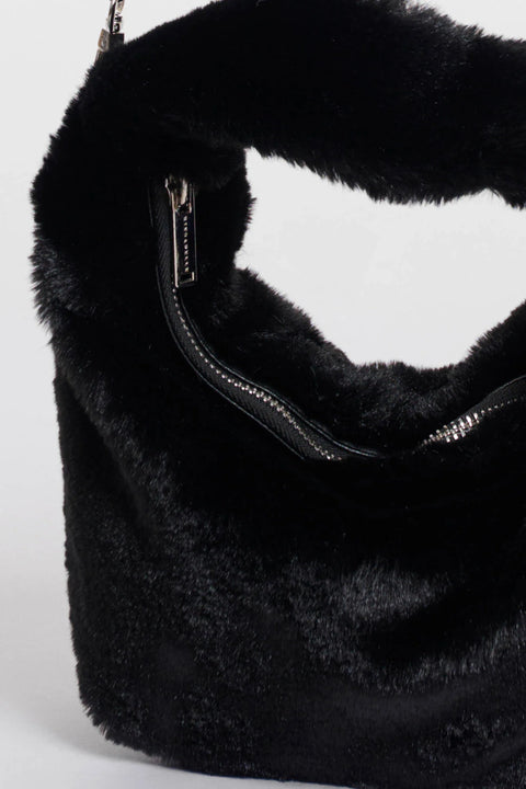 Rino & Pelle Cheryl Small  Faux Fur Crossbody Bag- 2 Colours