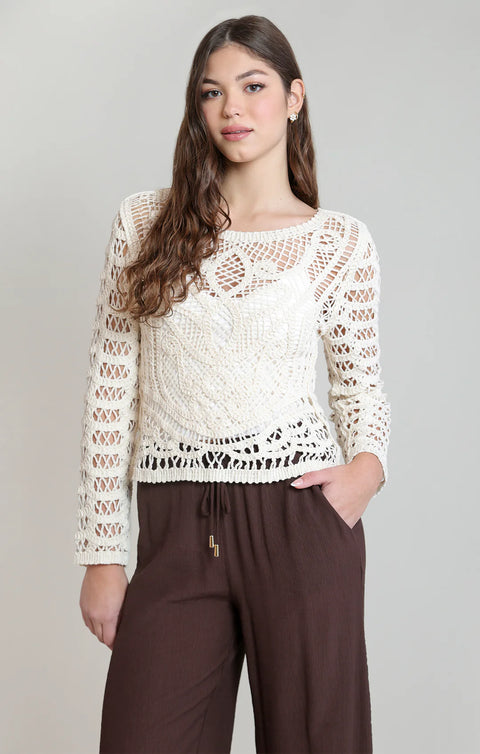 Dex Lena Crochet Top