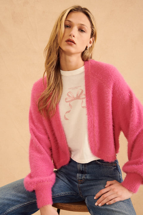 John + Jenn Emmer Cropped Cardigan