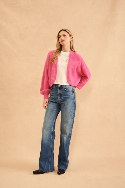 John + Jenn Emmer Cropped Cardigan
