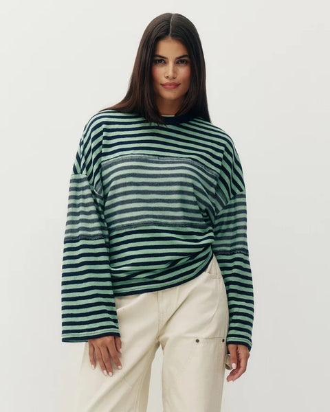 Kuwalla Morning Stripe Jersey Top - 2 Colours