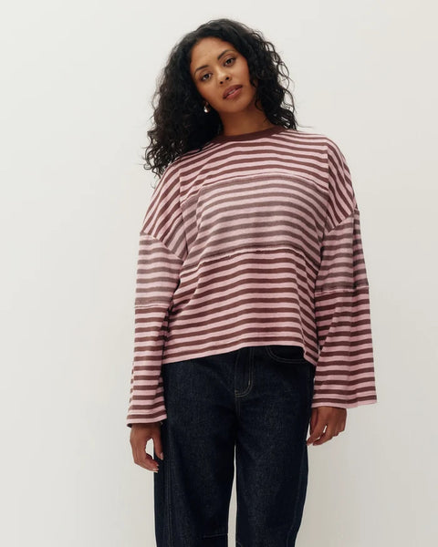 Kuwalla Morning Stripe Jersey Top - 2 Colours