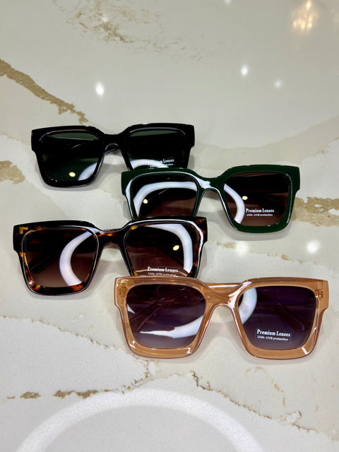 Shelly Oversized Square Sunglasses- 4 Colours