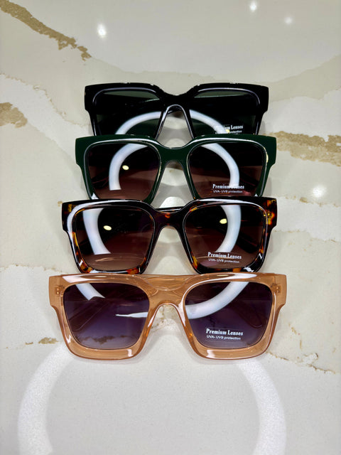 Shelly Oversized Square Sunglasses- 4 Colours