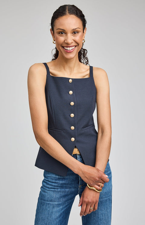 Gentle Fawn Harper Button Down Vest