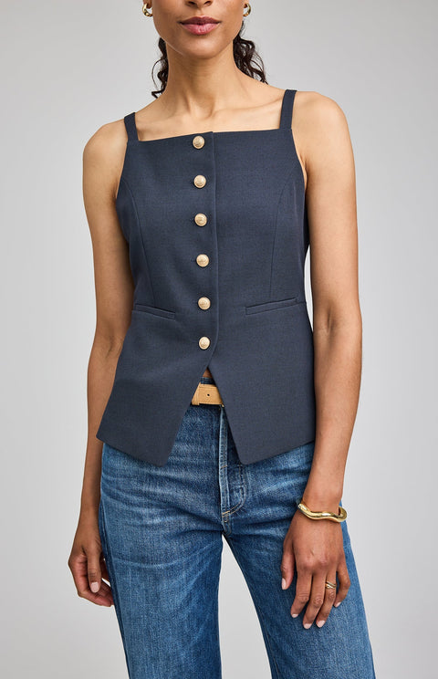 Gentle Fawn Harper Button Down Vest