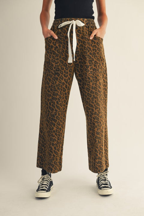 Roam Free Leopard Pants