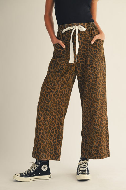 Roam Free Leopard Pants