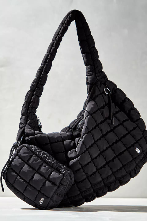 Free People Quilted Carryall Bag