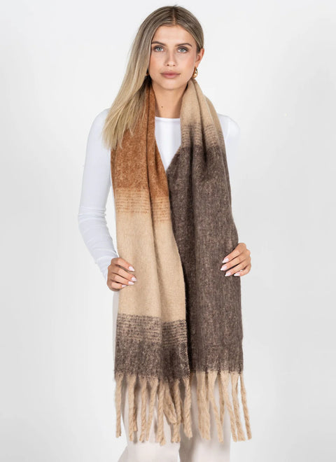 C’est Moi Donna Checked Scarf