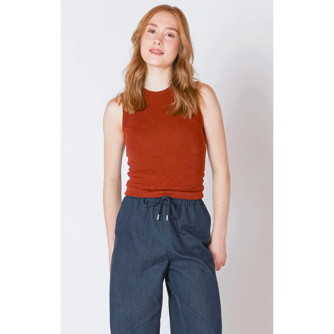 Dex Wren Ribbed Tank- 2 Colours