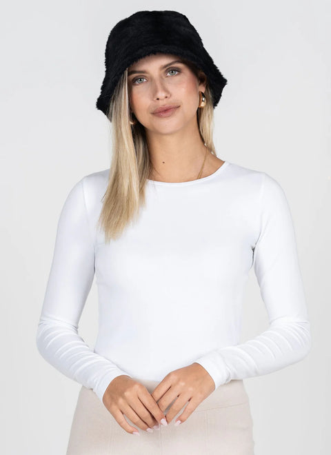 C’est Moi Isla Faux Fur Bucket Hat - 2 Colors