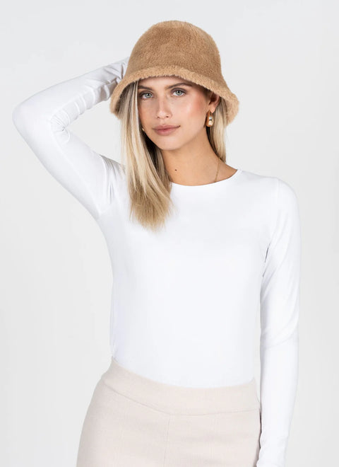C’est Moi Isla Faux Fur Bucket Hat - 2 Colors