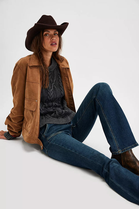 Free People Frankie Cable Knit Sweater - 2 Colors