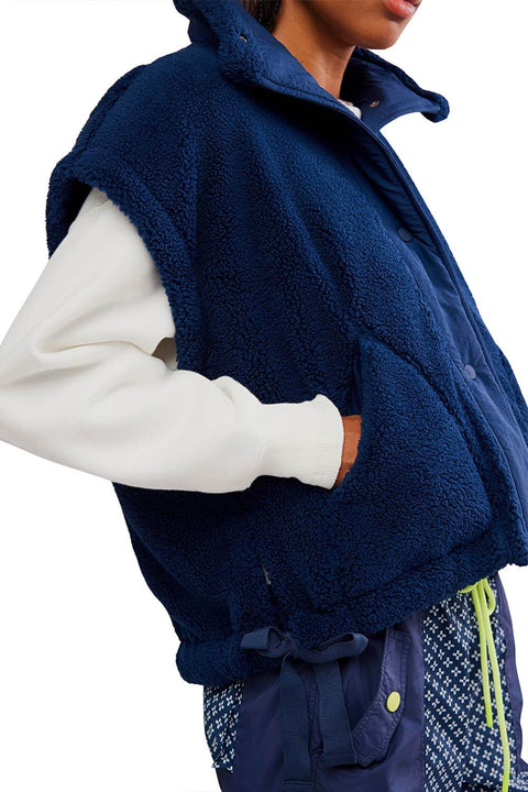 Free People Scout It Out Fleece Vest- 2 Colours